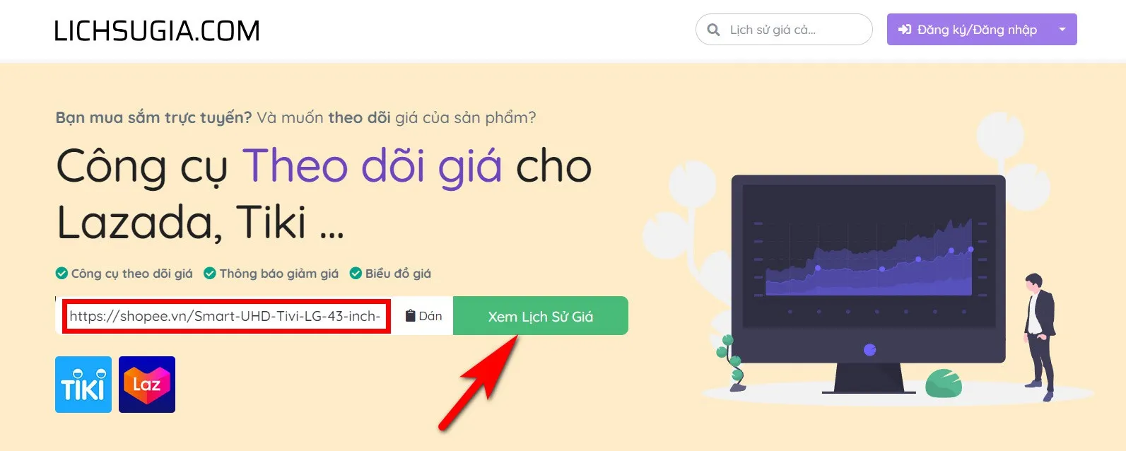 Cách xem lịch sử giá Shopee, Lazada, Tiki để săn sale đúng giá, mua được giá tốt nhất