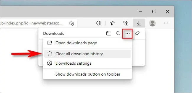 Cách xem và xóa lịch sử tải xuống trong Microsoft Edge