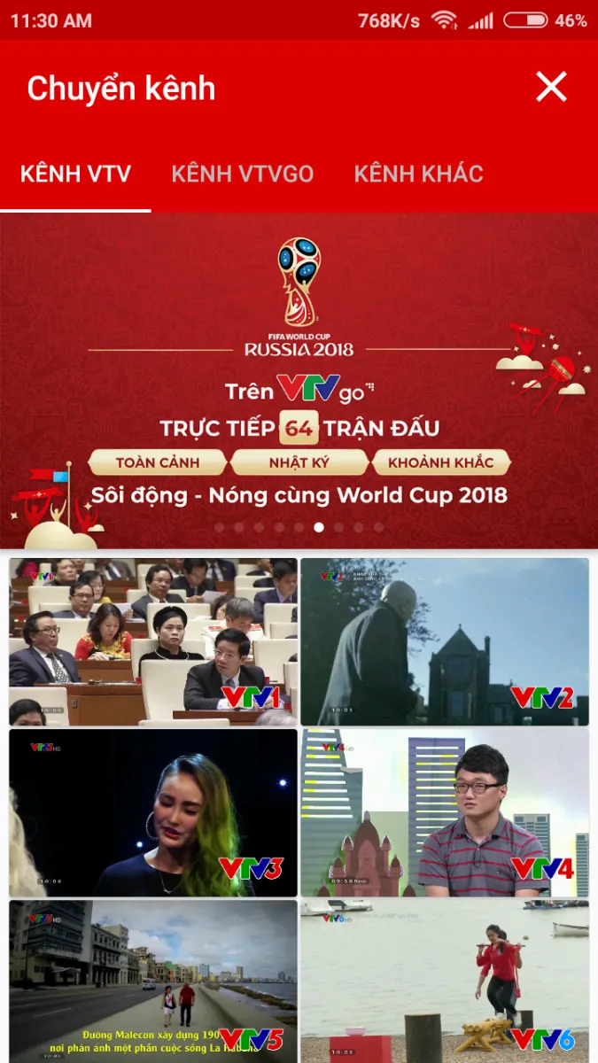 Cách xem World Cup 2018 bản quyền và mượt mà trên smartphone