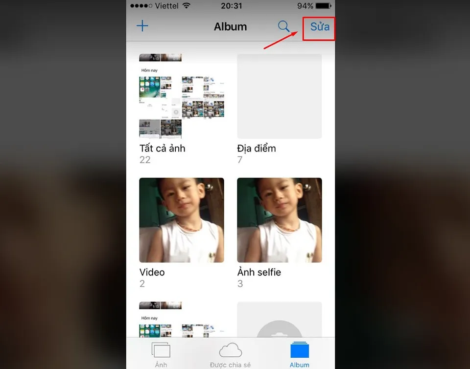 Cách xoá album ảnh trên iPhone mà nhiều người chưa biết