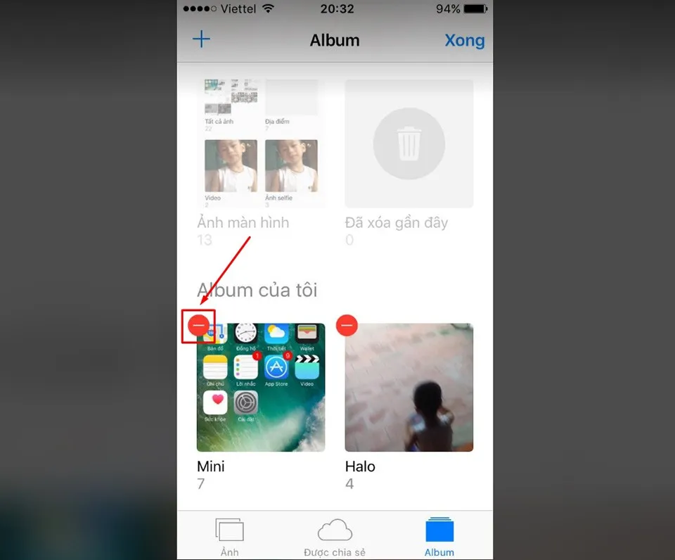 Cách xoá album ảnh trên iPhone mà nhiều người chưa biết