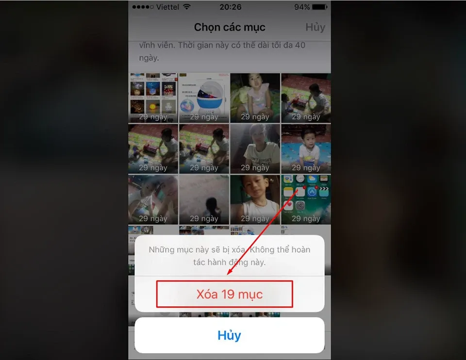 Cách xoá hết ảnh trên iPhone cùng một lúc mới nhất 2024
