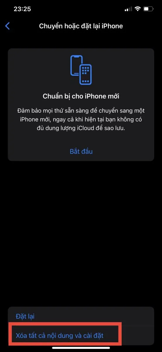 Cách xóa hết dữ liệu iPhone cực nhanh và an toàn để điện thoại bạn như mới