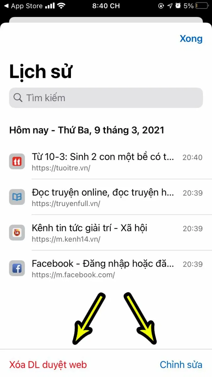 Cách xóa lịch sử tìm kiếm trên Google qua máy tính và iPhone