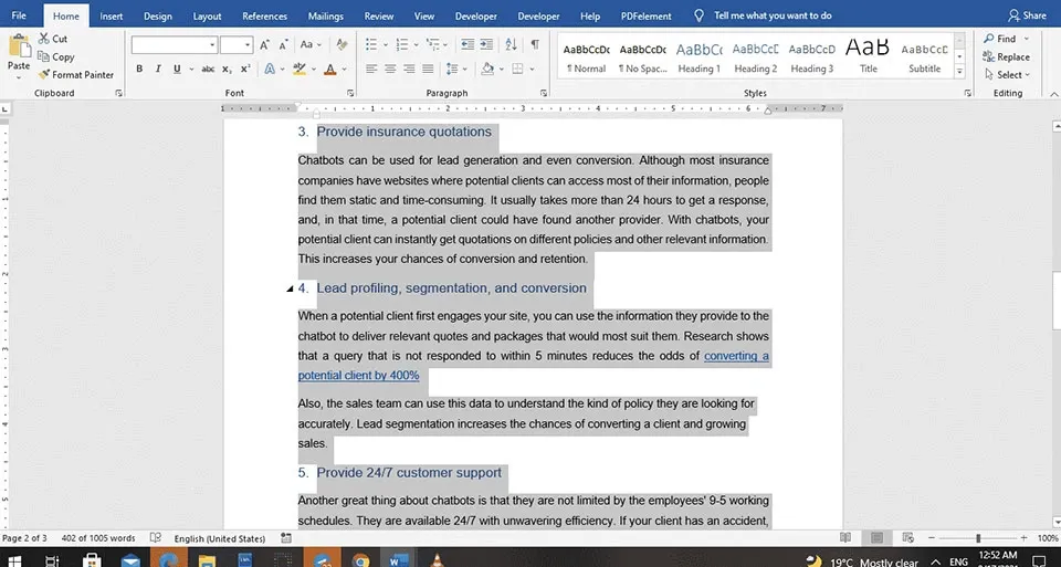 Cách xóa nhiều trang trong tài liệu Microsoft Word