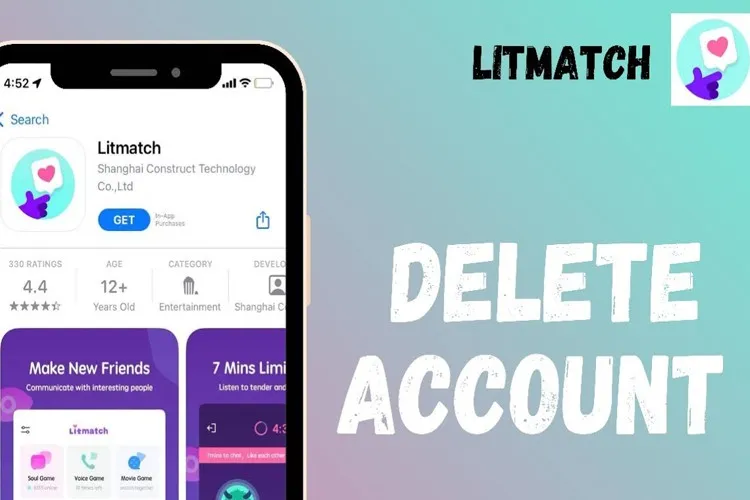 Cách xóa tài khoản Litmatch chỉ trong “một nốt nhạc”