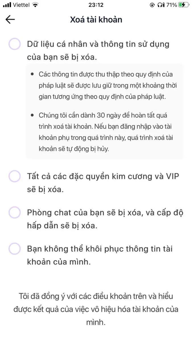 Cách xóa tài khoản Litmatch chỉ trong “một nốt nhạc”