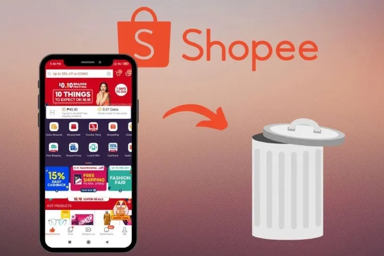 Cách xóa tài khoản Shopee đơn giản nhất và các vấn đề liên quan