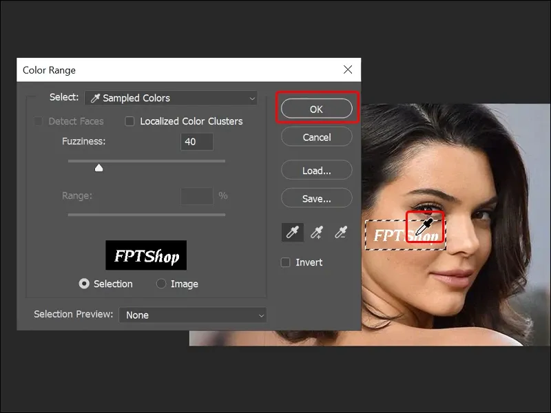 Cách xóa văn bản trên khuôn mặt trong Photoshop