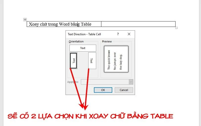 Cách xoay chữ trong Word cực nhanh chóng, thuận tiện, bất cứ ai cũng làm được