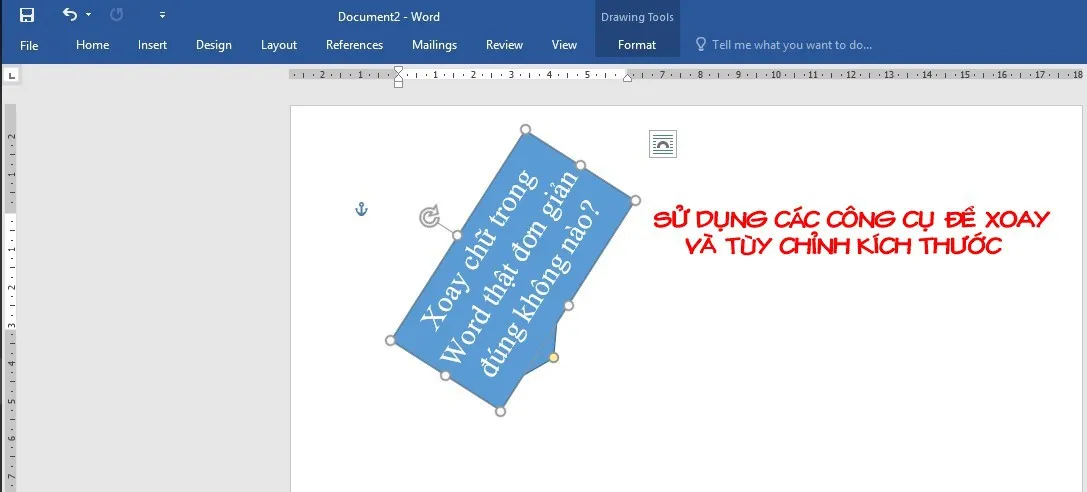 Cách xoay chữ trong Word cực nhanh chóng, thuận tiện, bất cứ ai cũng làm được