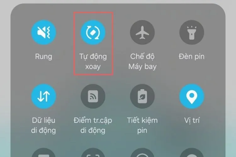 Cách xoay màn hình Samsung, bật và tắt chế độ xoay tự động