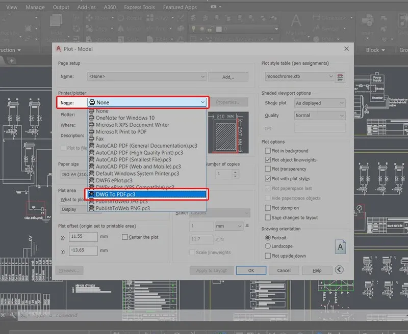 Cách xuất file CAD sang PDF thành công chỉ trong 1 phút