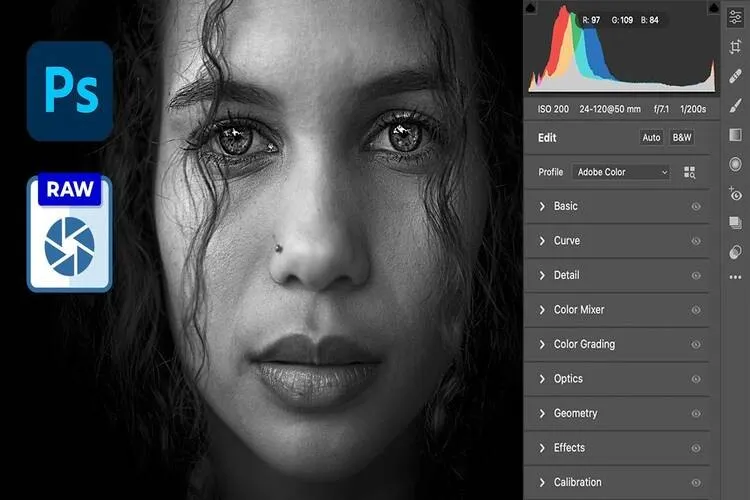 Camera Raw Photoshop là gì? Cách dùng công cụ chỉnh sửa ảnh này siêu dễ và hiệu quả