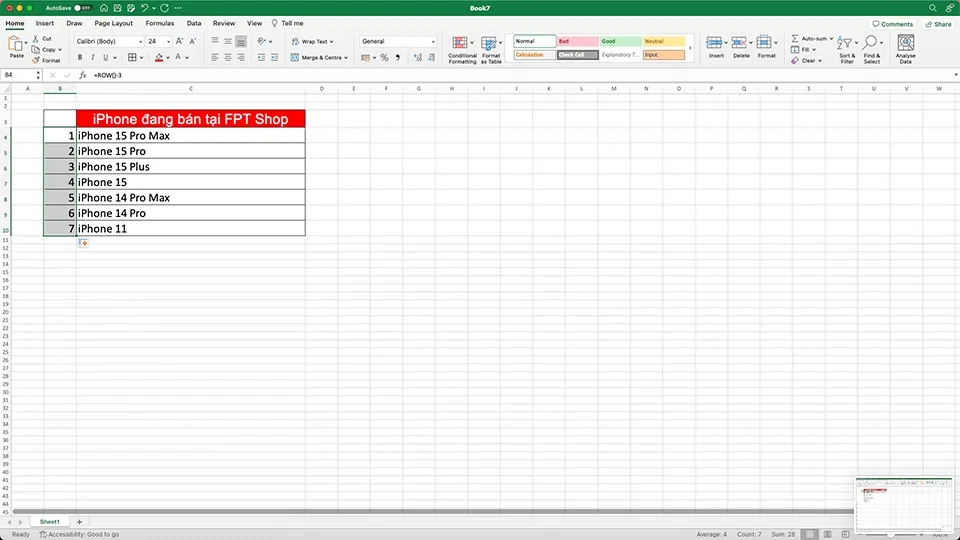 Cập nhật 7 hàm đánh số thứ tự trong Excel chi tiết, đơn giản và nhanh chóng nhất 2023