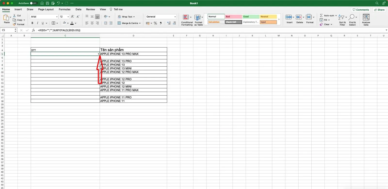 Cập nhật 7 hàm đánh số thứ tự trong Excel chi tiết, đơn giản và nhanh chóng nhất 2023