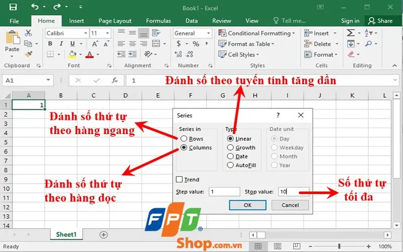 Cập nhật 7 hàm đánh số thứ tự trong Excel chi tiết, đơn giản và nhanh chóng nhất 2023