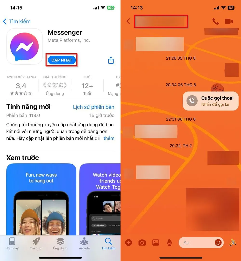 Cập nhật ngay chủ đề kẹo mút mới trên ứng dụng Messenger siêu dễ thương