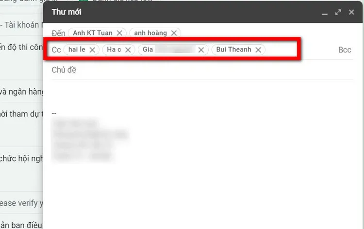 Cc là gì, Bcc là gì trong Gmail và cách sử dụng mới nhất 2023?