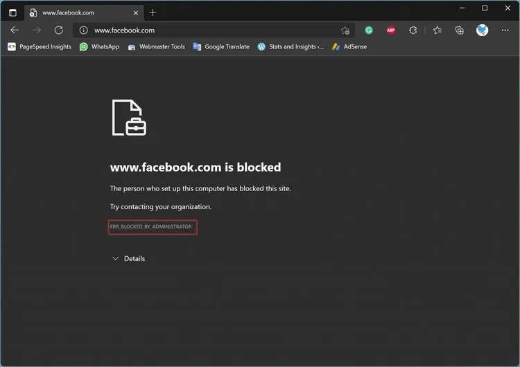 Chặn các trang web trên Edge, Chrome và Firefox chưa bao giờ dễ thế