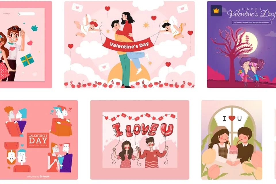 Chào đón mùa Valentine 2023 với bộ ảnh avatar đôi đẹp, ngầu, cute và lãng mạn