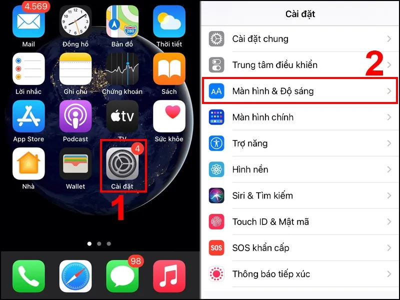 Chế độ tối iPhone là gì? Hướng dẫn cách bật chế độ tối iPhone đơn giản, nhanh chóng