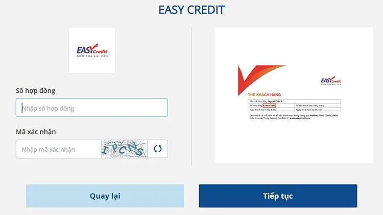 Chi tiết 5 cách tra cứu hợp đồng Easy Credit nhanh chóng để nắm được thông tin cần thiết