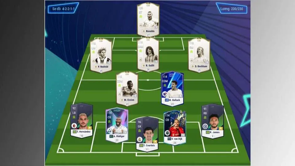 Chi tiết cách build FC Online đội hình quốc dân luôn được các huấn luyện viên tin dùng