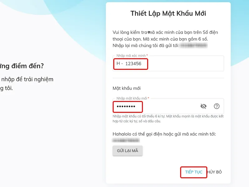 Chi tiết cách lấy lại mật khẩu Hahalolo bằng điện thoại và máy tính vô cùng dễ