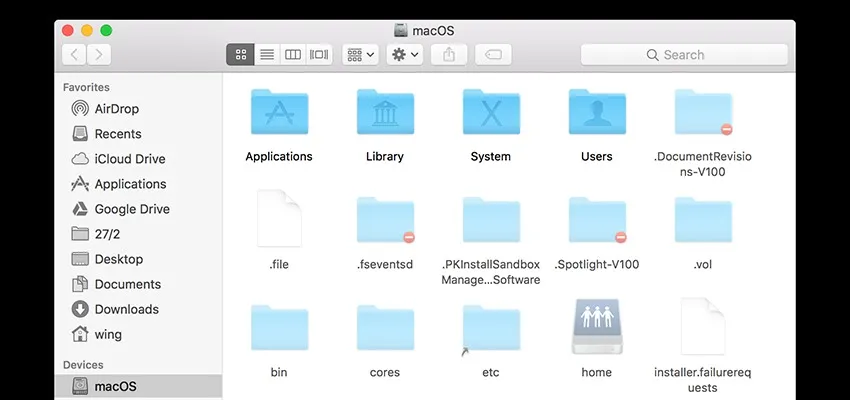 Chỉ với 2 dòng lệnh, bạn sẽ nhìn thấy được file ẩn trên hệ điều hành macOS