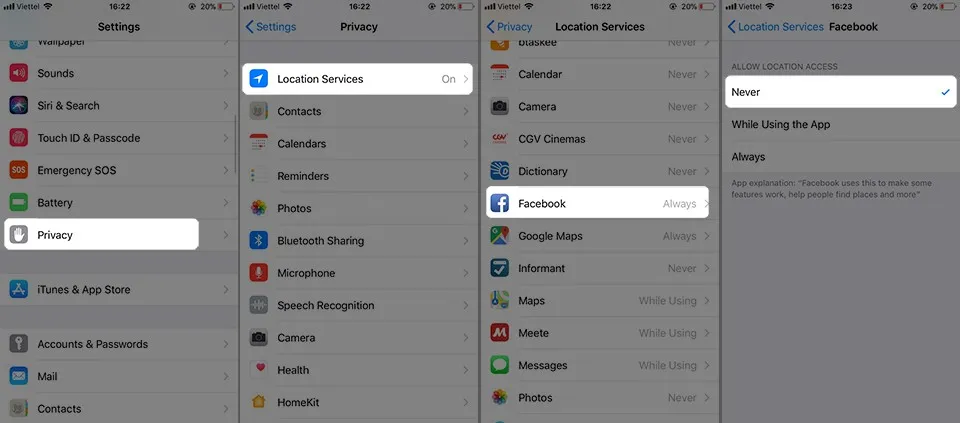 Chỉ với 4 bước đơn giản là đã có thể xài Facebook tẹt ga trên iPhone, không sợ ngốn pin!