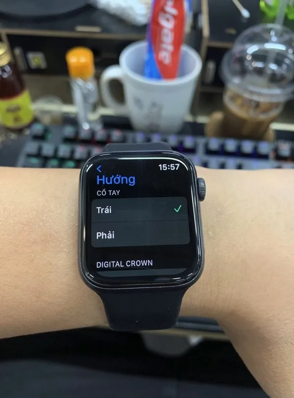 Chỉ với vài thao tác đơn giản, bạn có thể đảo ngược vị trí của Apple Watch