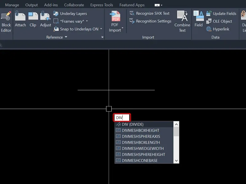 Chia đoạn thẳng bằng nhau trong AutoCAD một cách dễ dàng với lệnh DIVIDE