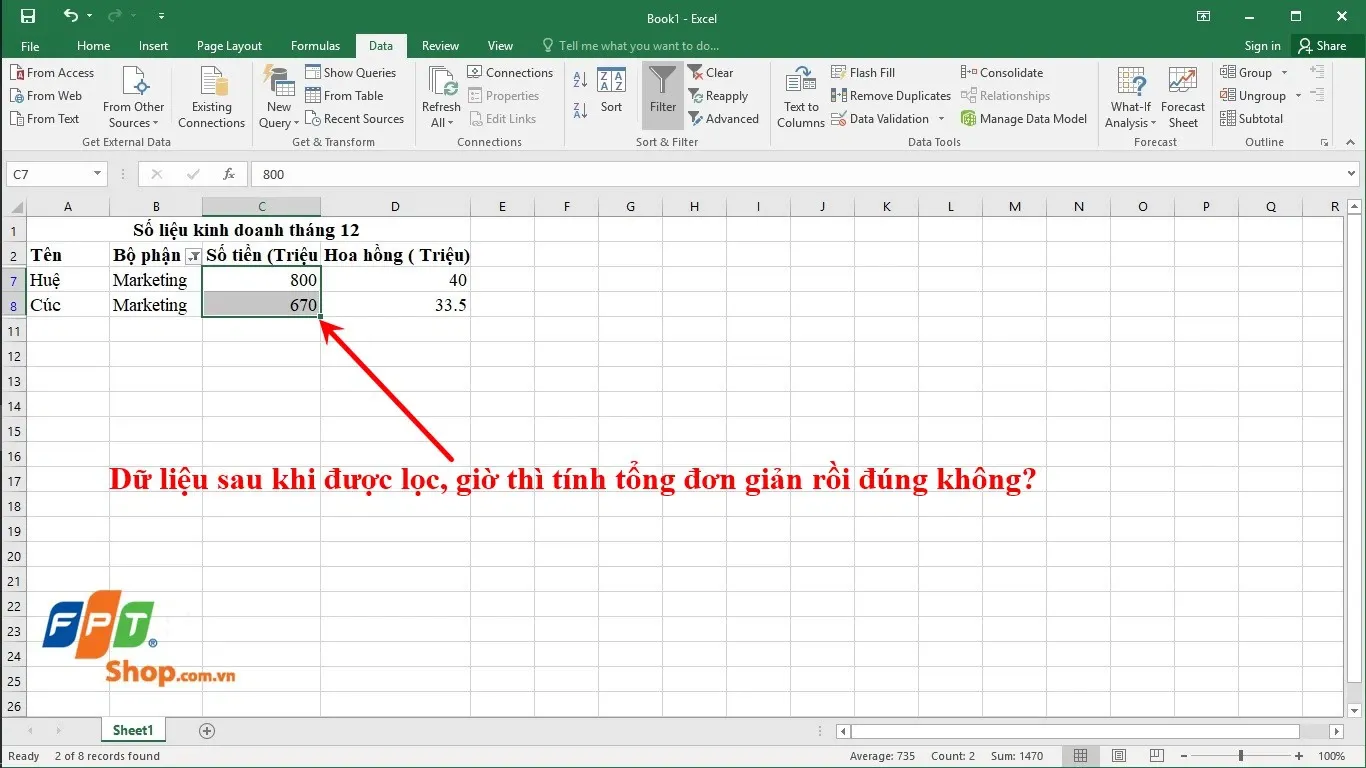 Chia sẻ 12 cách tính tổng trong Excel vô cùng đơn giản nhưng không phải ai cũng biết