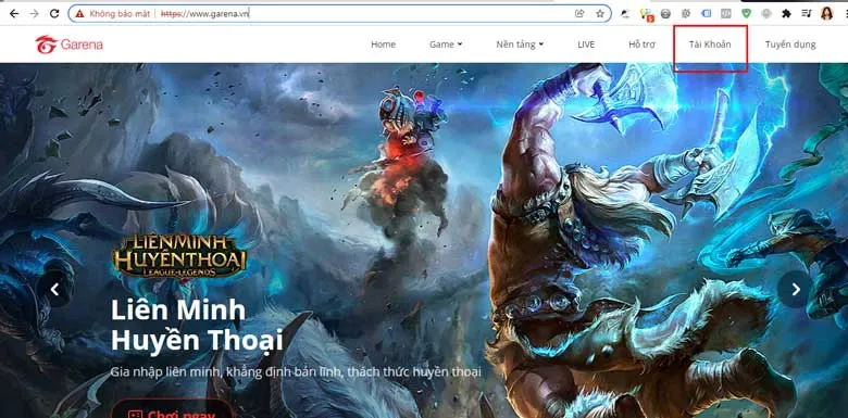 Chia sẻ 3 cách đổi mật khẩu Garena không cần số điện thoại siêu dễ