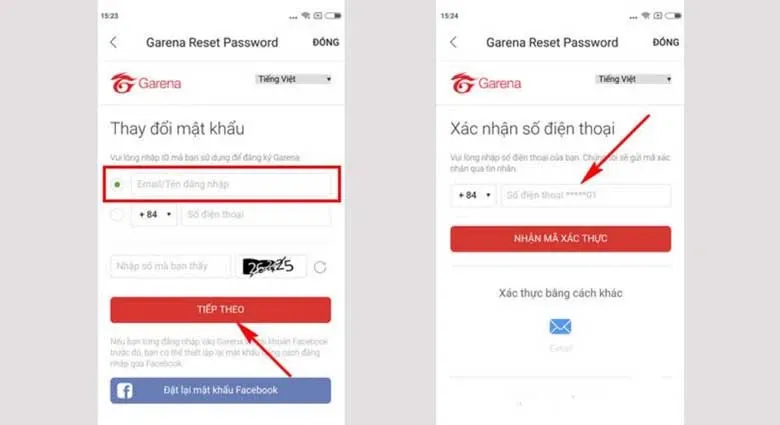 Chia sẻ 3 cách đổi mật khẩu Garena không cần số điện thoại siêu dễ