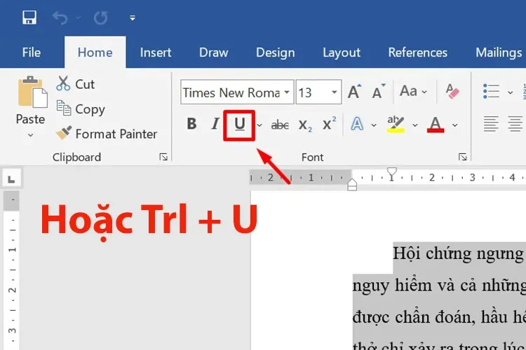 Chia sẻ 3 cách gạch chân trong Word đơn giản và nhanh chóng, ai cũng nên biết