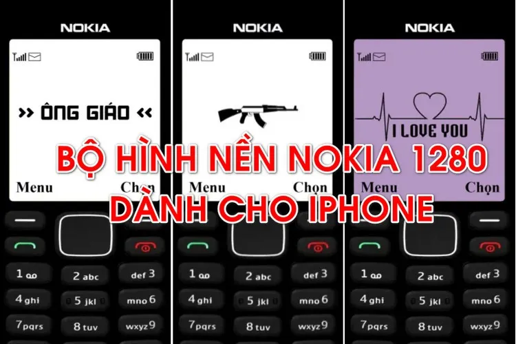 Chia sẻ bạn bộ sưu tập hình nền Nokia 1280 cho iPhone vô cùng độc lạ