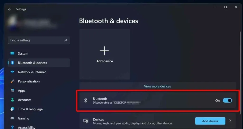 Chia sẻ bạn các cách bật Bluetooth trên Windows 11