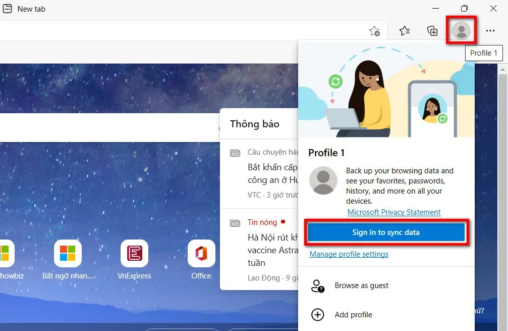 Chia sẻ bạn cách xuất mật khẩu trong Microsoft Edge