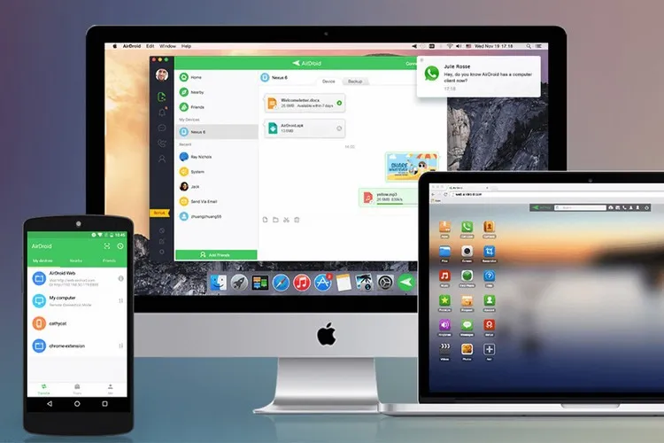 Chia sẻ bạn mẹo hay để chuyển dữ liệu giữa thiết bị Android và máy Mac