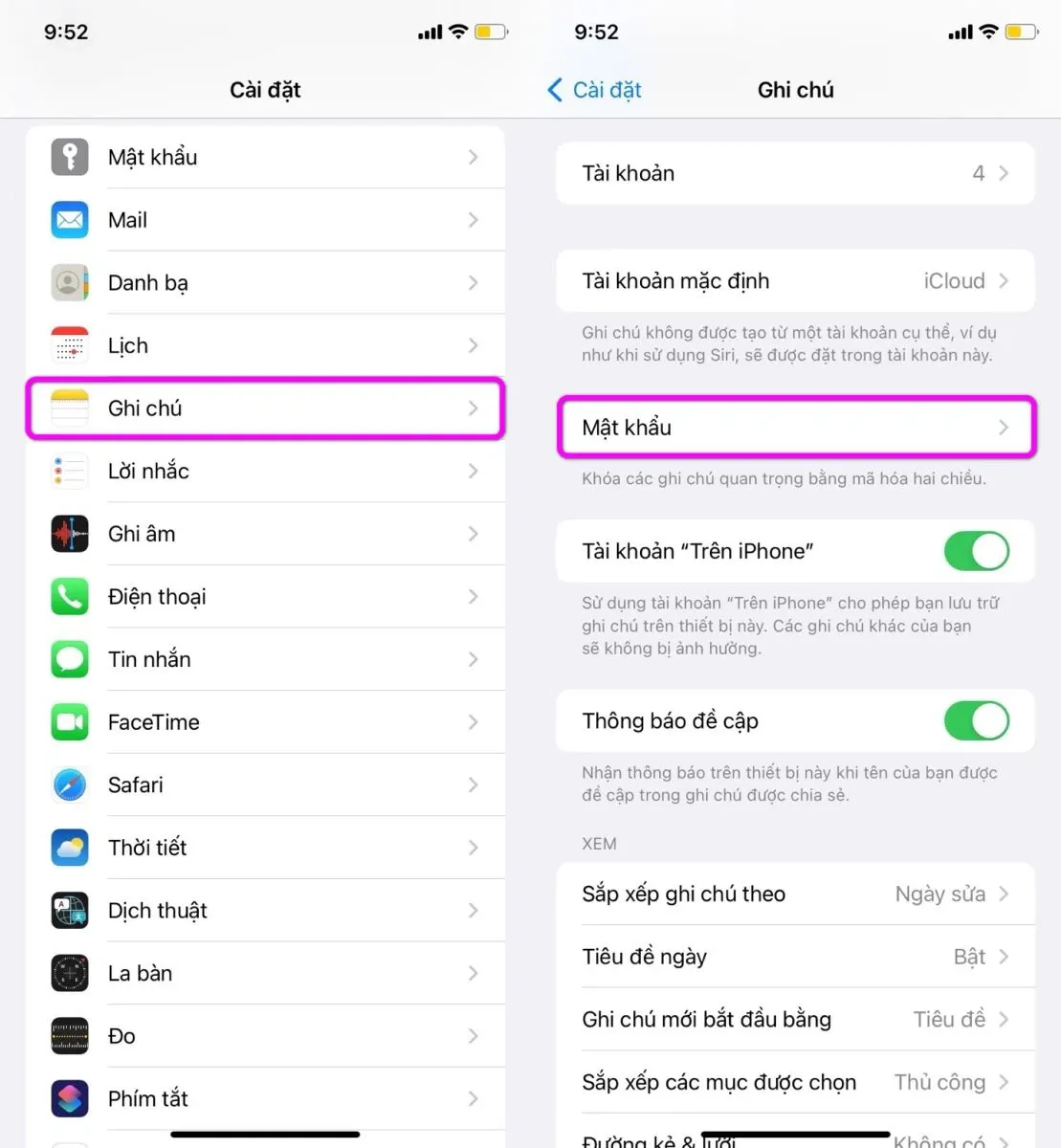 Chia sẻ cách đặt mật khẩu bảo vệ ghi chú nhạy cảm trên iPhone