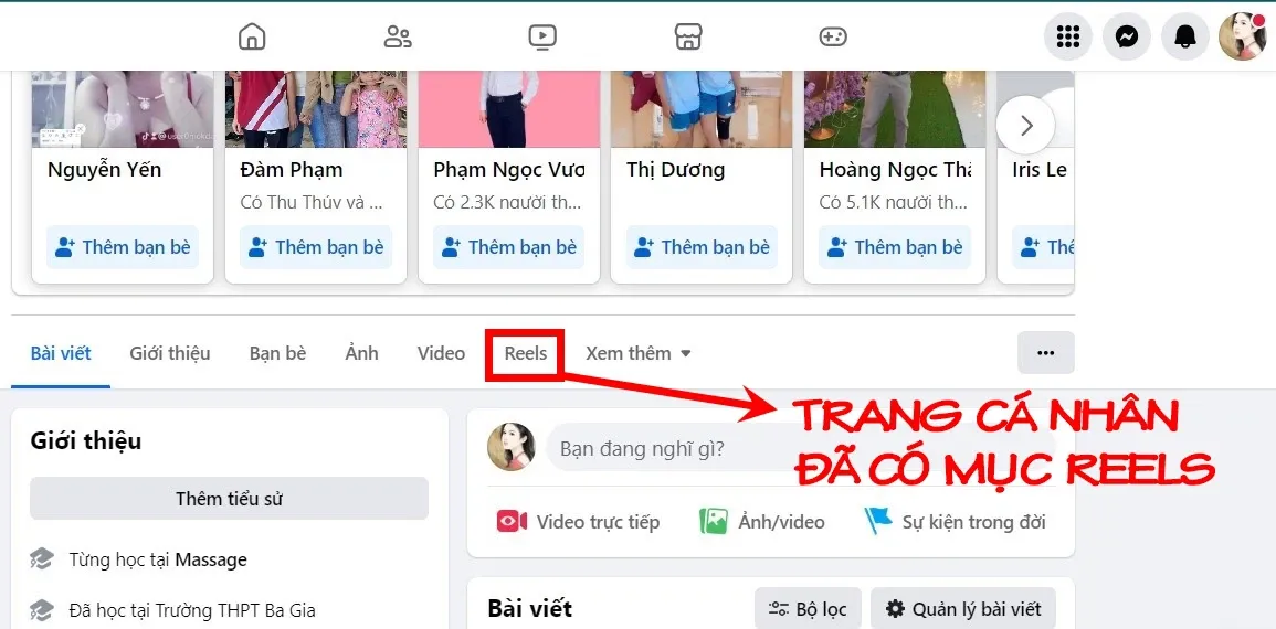 Chia sẻ cách hiện Reels trên trang cá nhân Facebook dễ dàng mà ai cũng nên biết