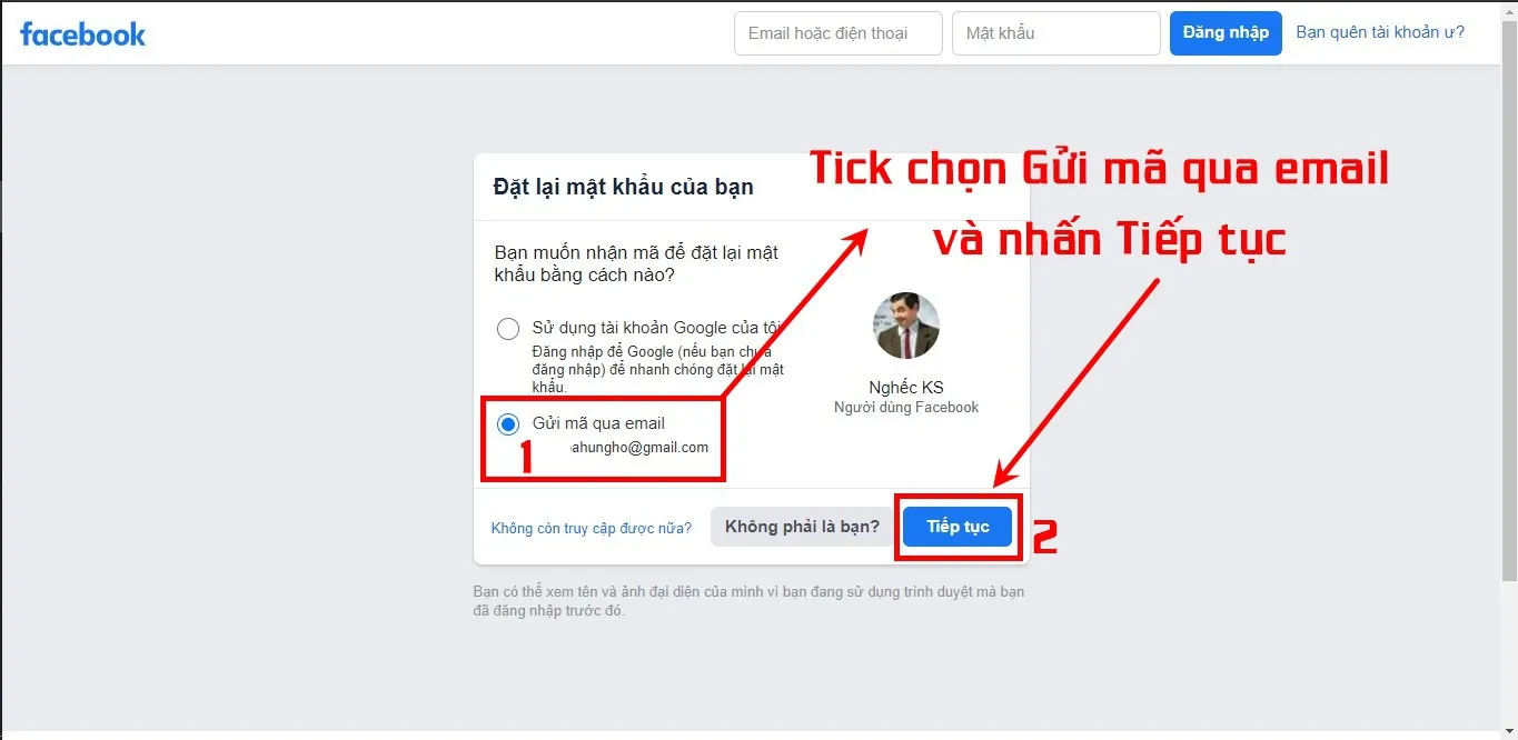 Chia sẻ cách lấy lại mật khẩu Facebook bằng mật khẩu cũ