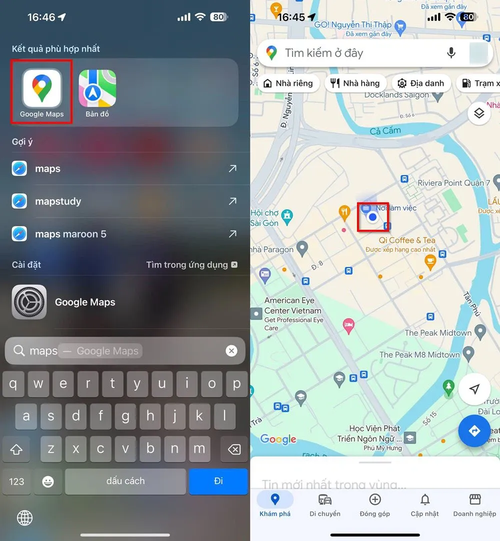 Chia sẻ cách lưu vị trí đỗ xe trên Google Maps để dễ dàng tìm phương tiện ở những nơi công cộng