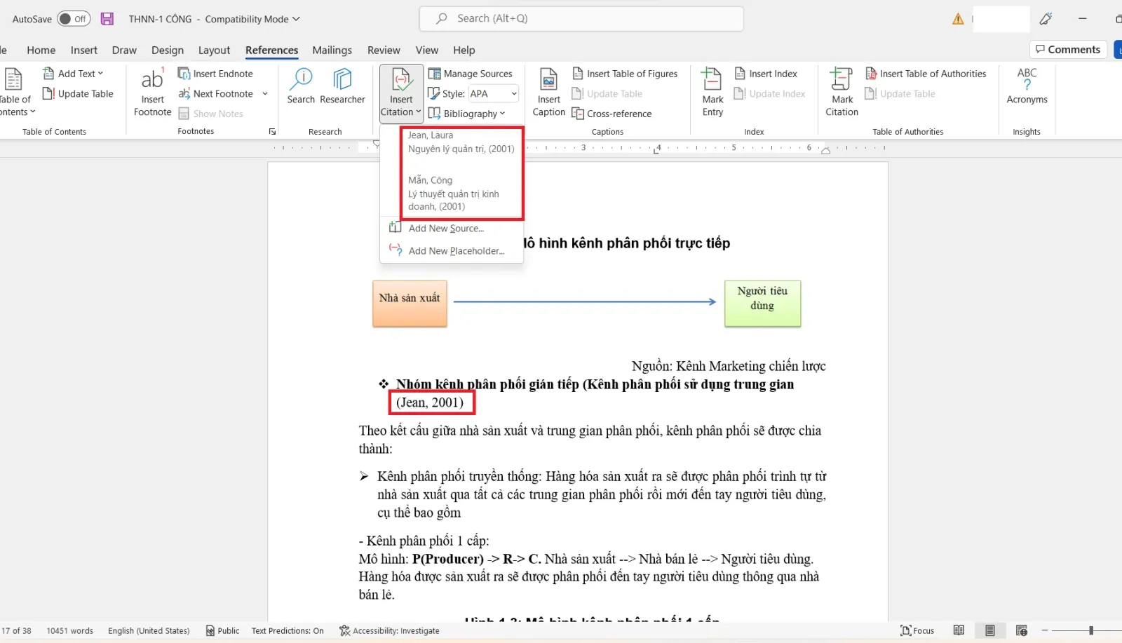 Chia sẻ cách trích dẫn tài liệu tham khảo trong Microsoft Word