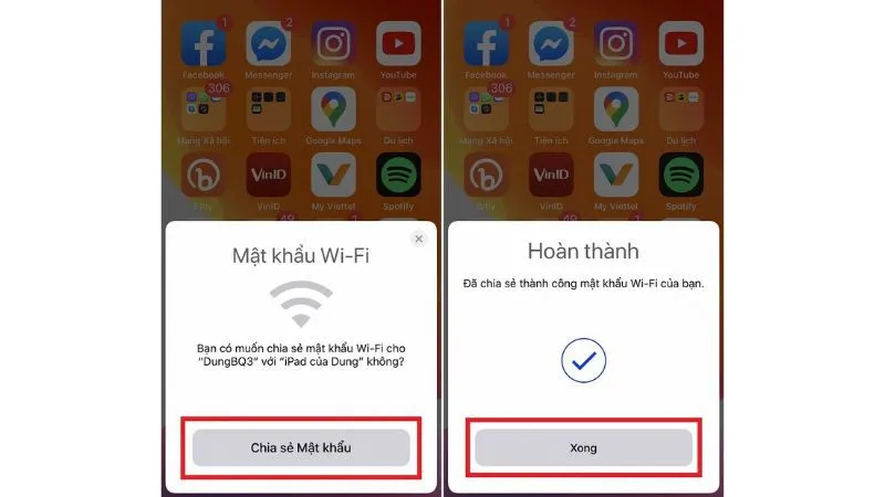 Chia sẻ mật khẩu Wi-Fi từ iPhone sang laptop đơn giản với hướng dẫn sau