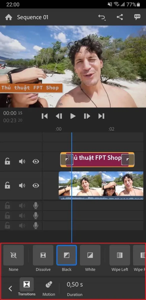 Chỉnh sửa video chuyên nghiệp với Adobe Premiere Rush