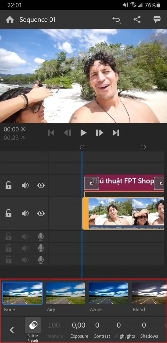 Chỉnh sửa video chuyên nghiệp với Adobe Premiere Rush