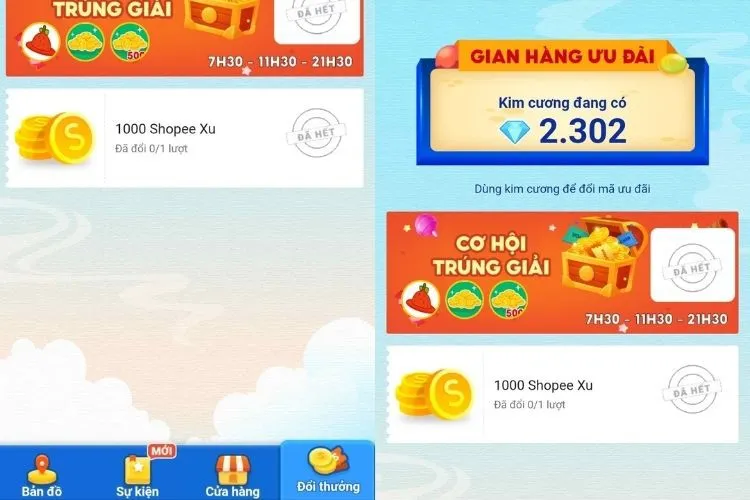 Chơi game Đập kẹo Shopee như thế nào? Hướng dẫn đổi quà trong game